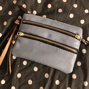 Blue wristlet